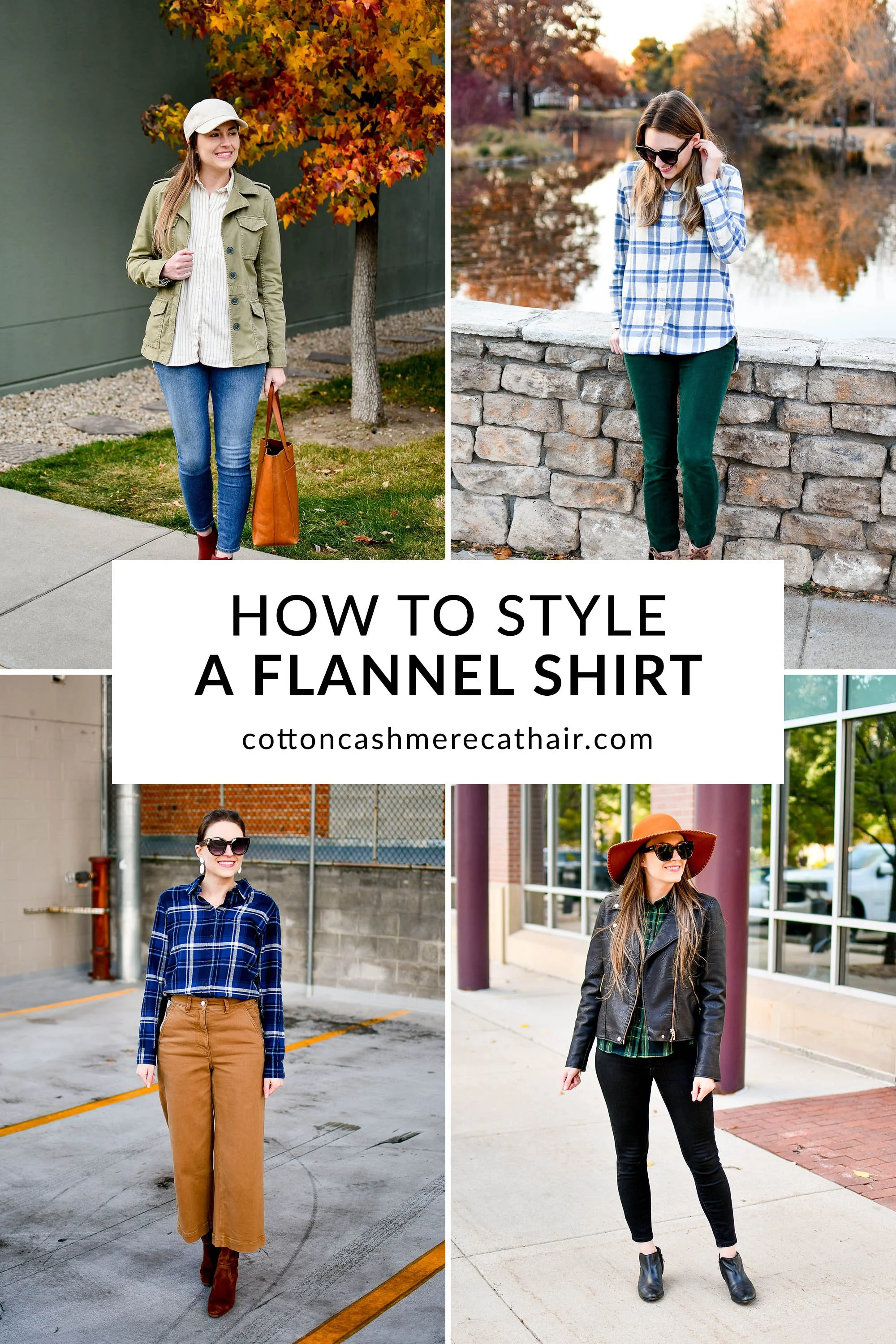 How to Style a Flannel Shirt (+ 16 Outfit Ideas)